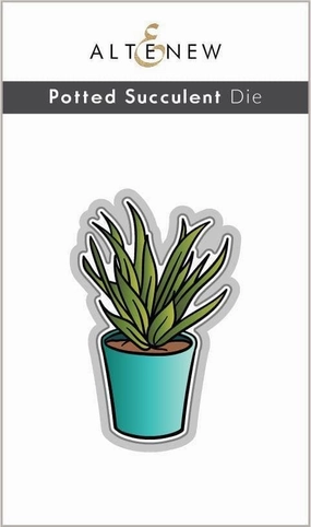 springloaded reliable Potted Succulent Die Set