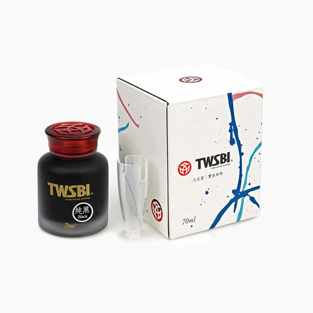 organic foldable Twsbi 70Ml Ink, Black
