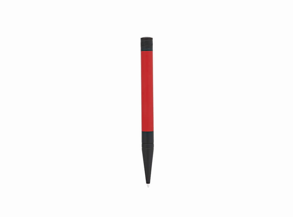 St Dupont D-Initial Matte Red Ballpoint Pen expandable vivid