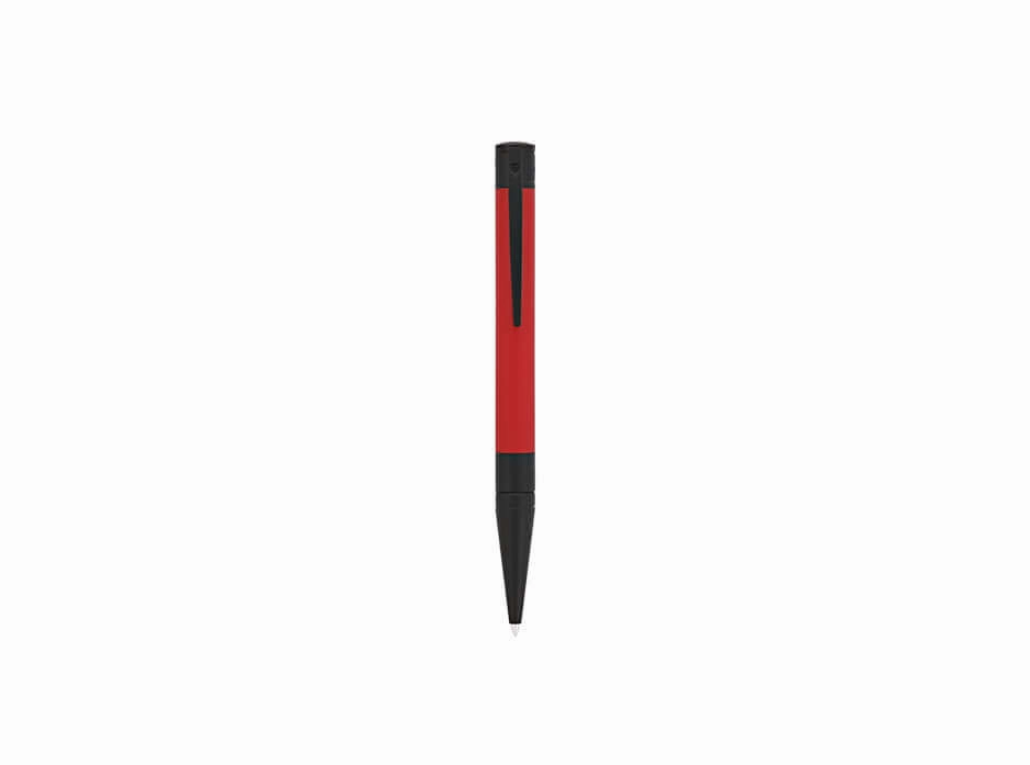 automatic retro St Dupont D-Initial Matte Red Ballpoint Pen