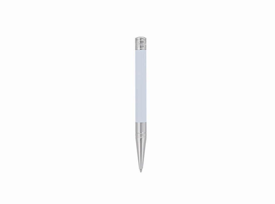 shockproof St Dupont D-Initial Pastel Blue Ballpoint Pen