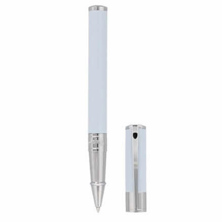 ceramic St Dupont D-Initial Pastel Blue Rollerball Pen