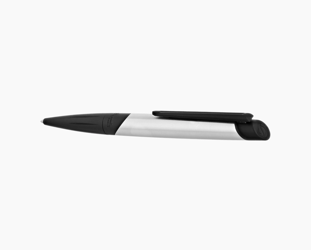 St Dupont Defi Millenium Brushed Chrome & Matte Black Trim Ballpoint Pen maxi economical