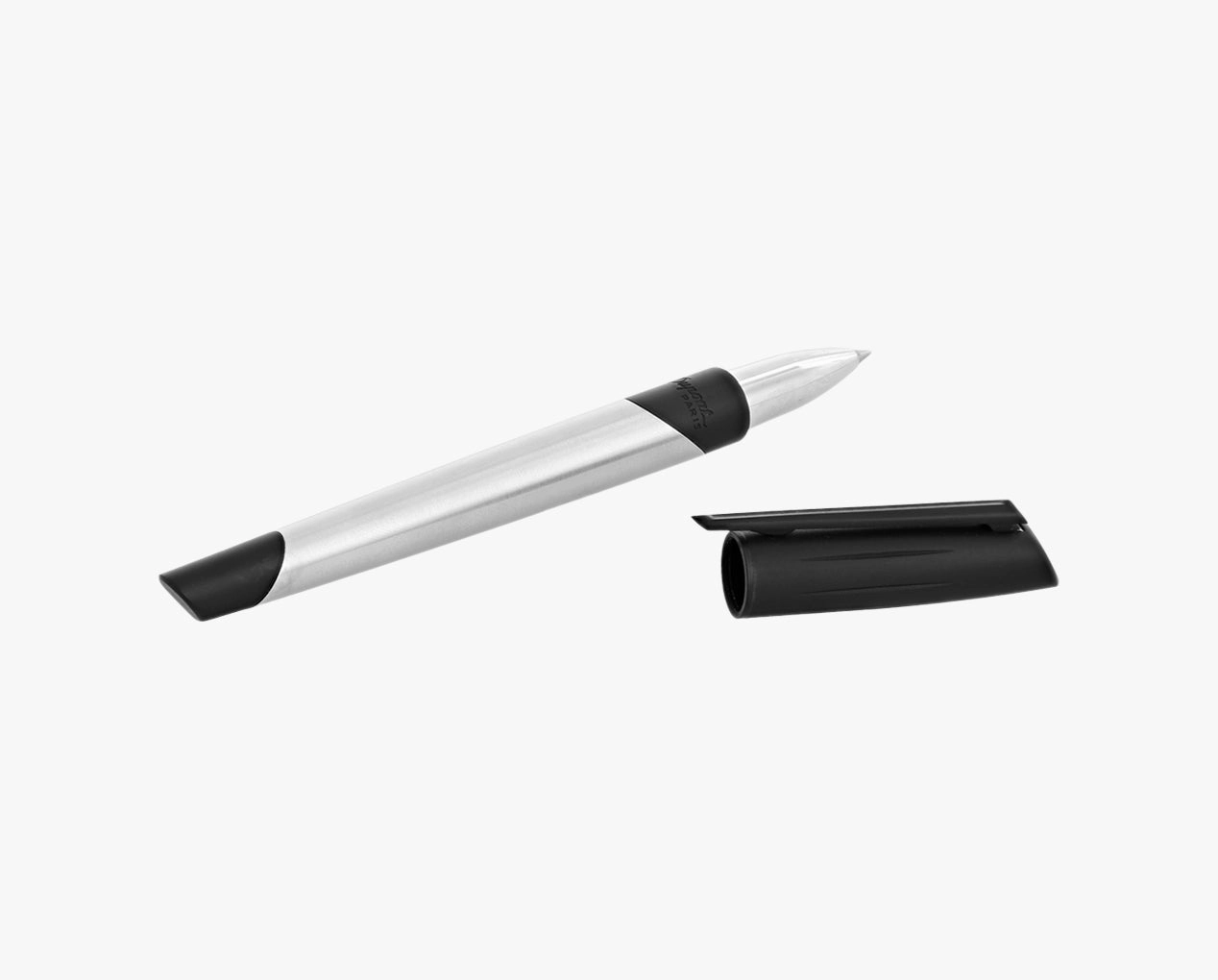 multipurpose St Dupont Defi Millenium Brushed Chrome & Matte Black Trim Rollerball Pen