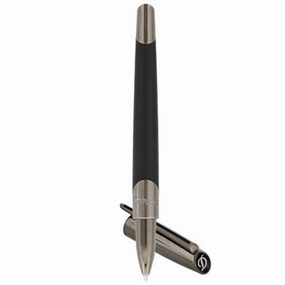 lightweight St Dupont Defi Millenium Matte Black & Gunmetal Rollerball Pen