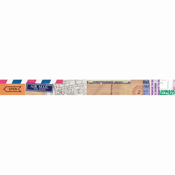 washable Airmail Washi Tape Scrap Deco Mast