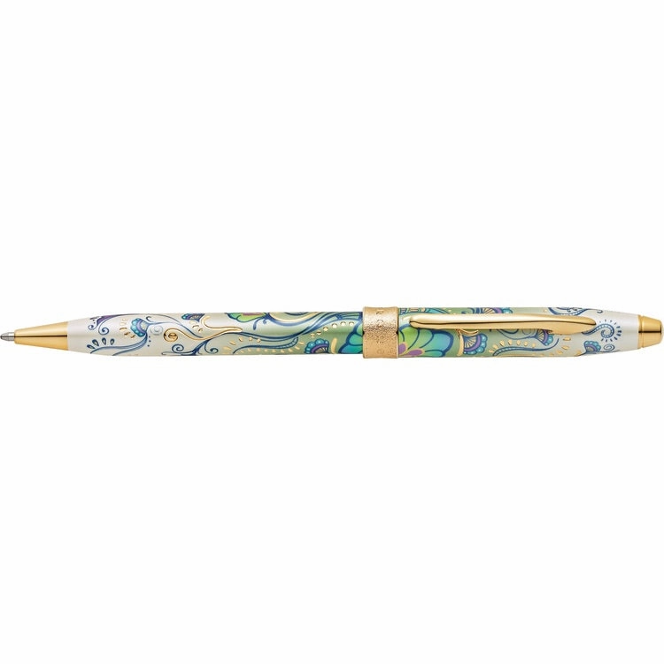 quickdry Cross Century Ii Botanica Green Daylily Ballpoint Pen