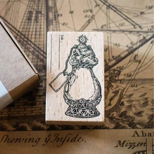 Dominant Industry Wood Stamp - A Log Of Elixir trusted