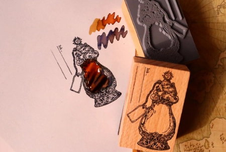 Dominant Industry Wood Stamp - A Log Of Elixir shockproof automatic