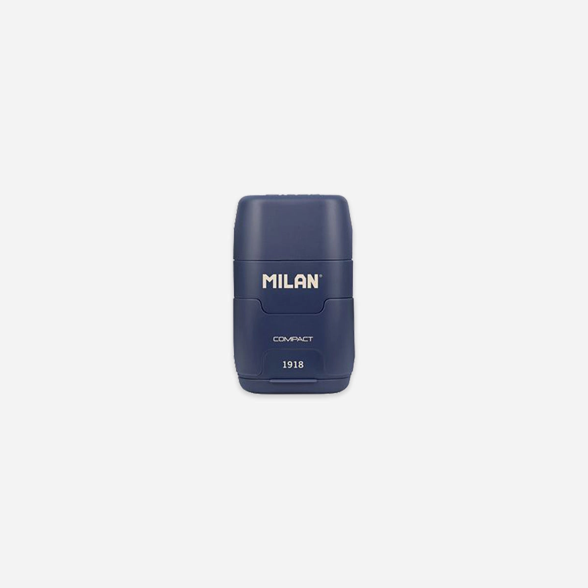 wooden Eraser & Sharpener Compact // Navy