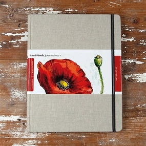 Hand Book Co. Travelogue Watercolor Journal- Grand Portrait synthetic