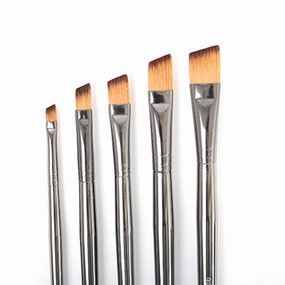 Long Handle Angular Paintbrush matte
