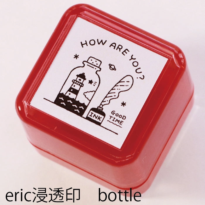 earthy Sanby X Eric Small Things Pre-Inked Stamp Bottle