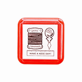 elegant Sanby X Eric Small Things Pre-Inked Stamp Sewing