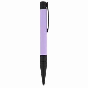 St Dupont D-Initial Velvet Collection Lilac & Matte Black Ballpoint Pen valuable