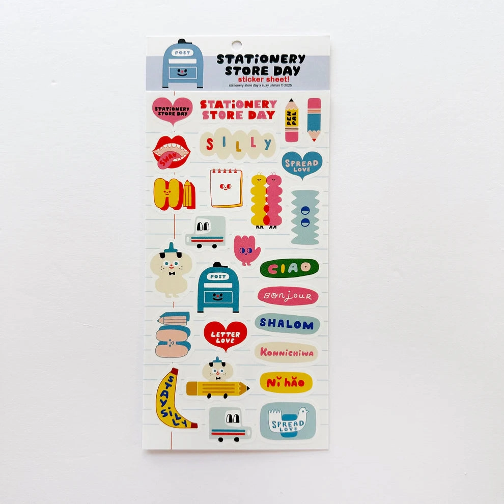 Suzy'S Cuties Ssd Sticker Sheet matte