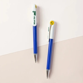 What The Duck Ball Point Pen set nonslip