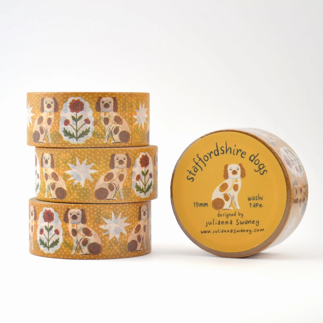 original Staffordshire Dog Washi Tape