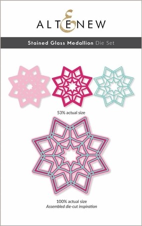 Stained Glass Medallion Die Set rugged