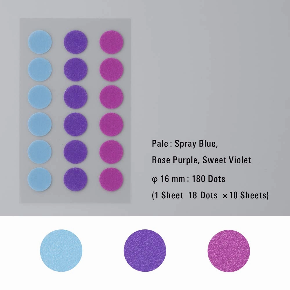 paper Stalogy Circular Masking Tape Patches 16Mm - Shuffle Pale