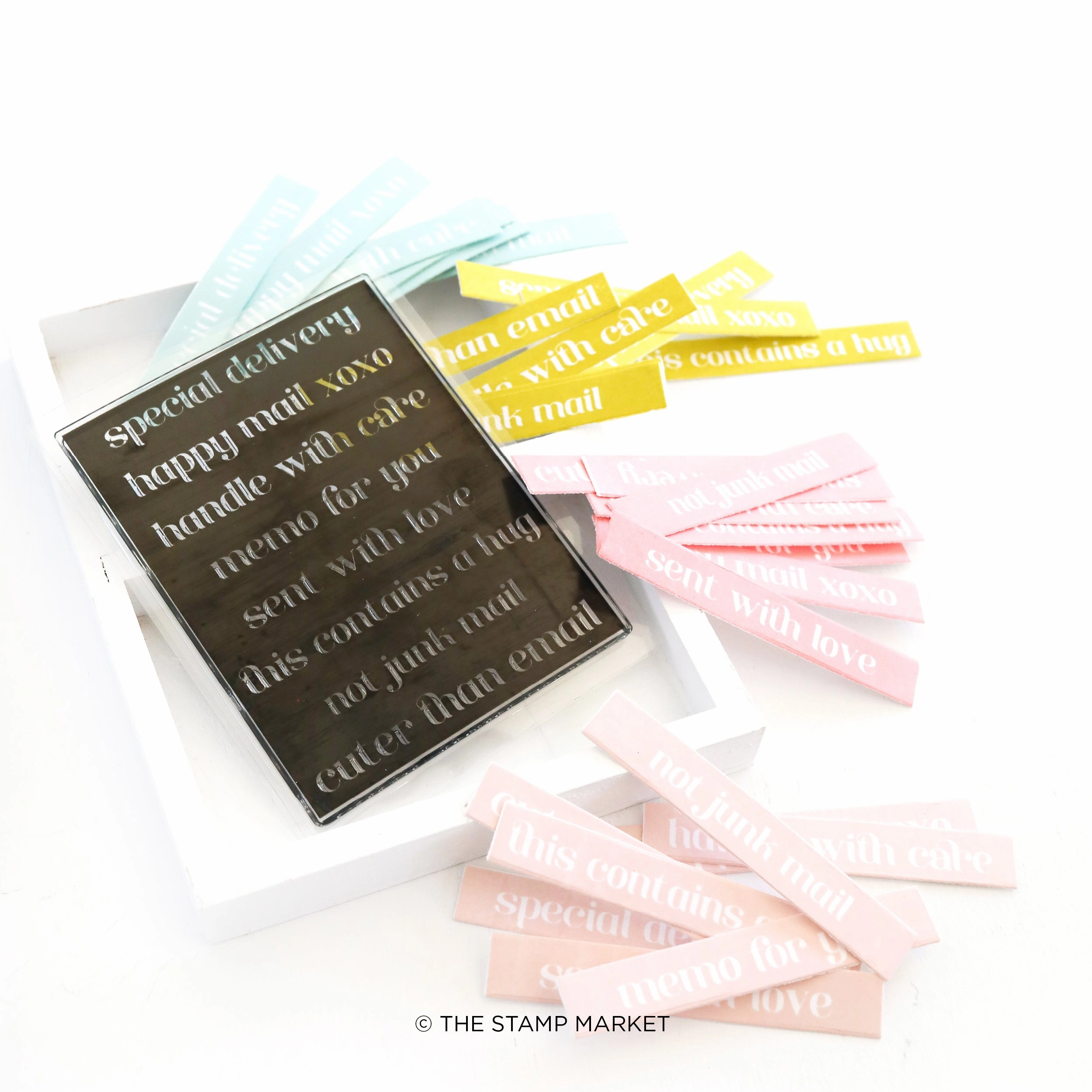 Stamp & Cut Salutations single