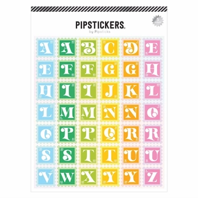 multipurpose Stamp It Out Big Alphabet (5Ct) Stickers