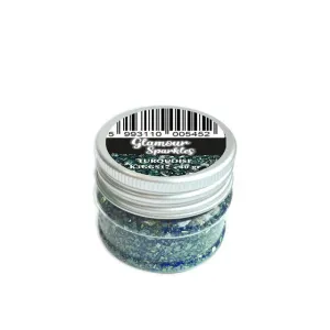 Stamperia Glitter - Glamour Sparkles Turquoise nonslip plastic