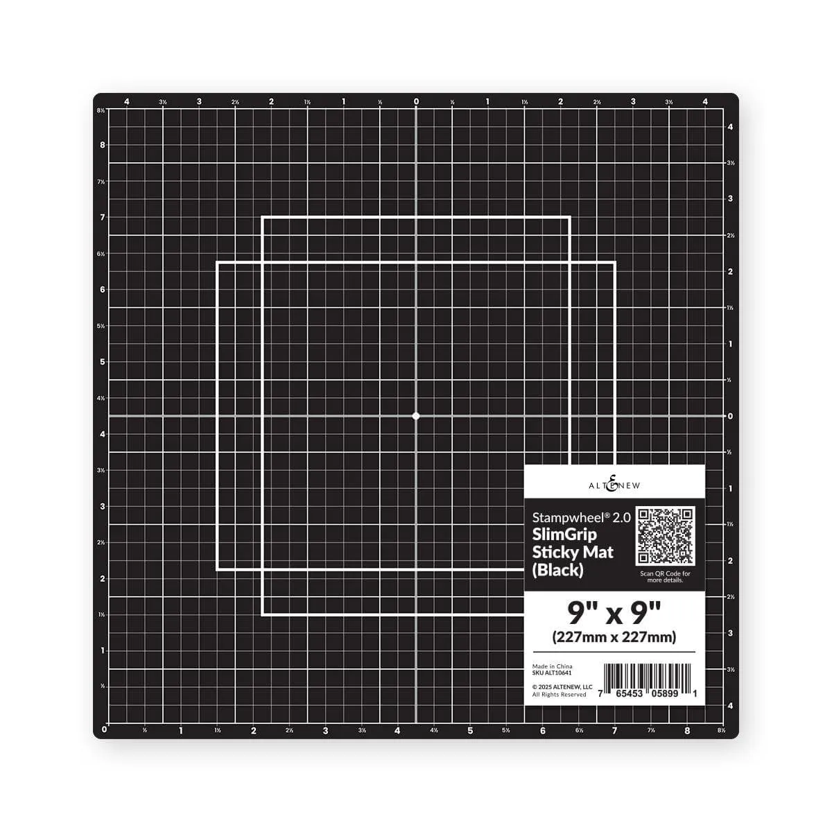 adjustable Stampwheel 2.0 - Slimgrip Sticky Mat (Black)