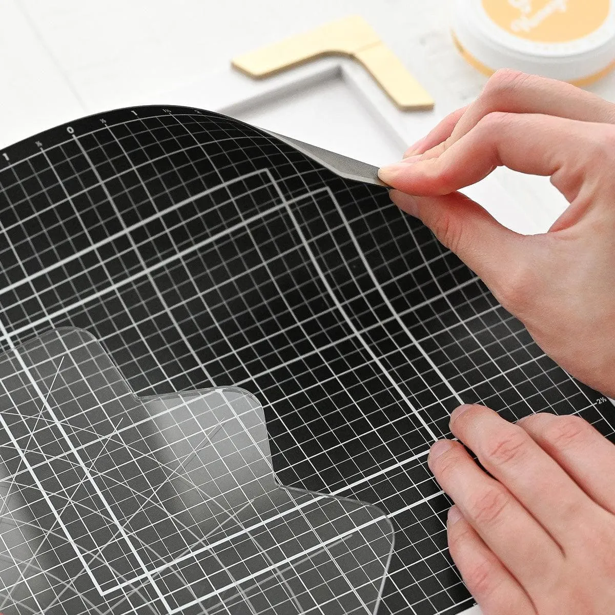 flexible Stampwheel 2.0 - Slimgrip Sticky Mat (Black)