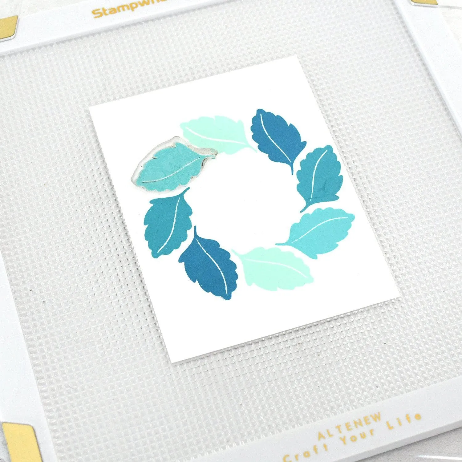 Stampwheel 2.0 - Ultra Sticky Mat: Grid neutral adjustable