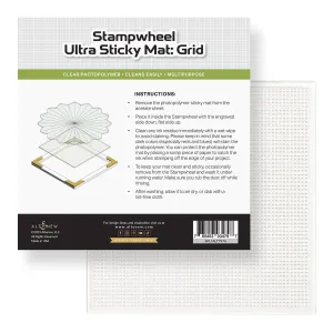 Stampwheel - Ultra Sticky Mat: Grid mini valuable