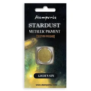 steel bamboo Stardust Pigment - Golden Sun