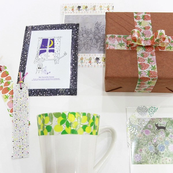 Starlight Washi Tape Shinzi Katoh Design resin compact
