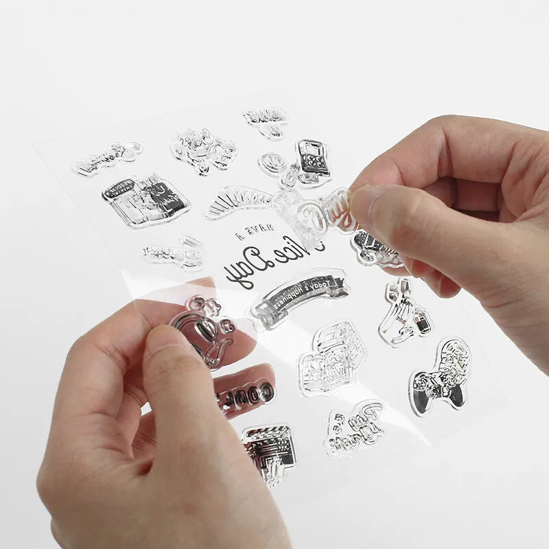 set Stationery Bgm Clear Stamp