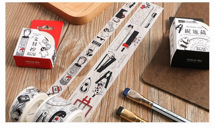metal Stationery Addict Washi Tape