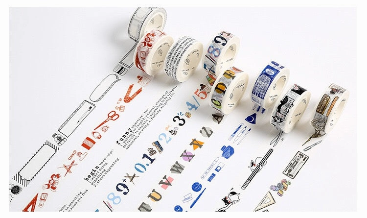 Stationery Addict Washi Tape magnetic bright