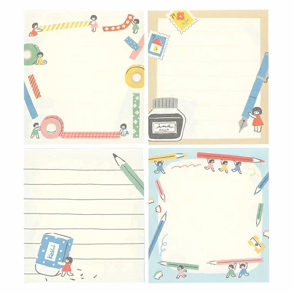 budget Stationery Love Memo Pad