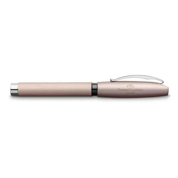 stackable automatic Faber-Castell Essentio Aluminum Rose Fountain Pen