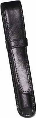 Aston Leather 1 Pen Holder Black pastel popular
