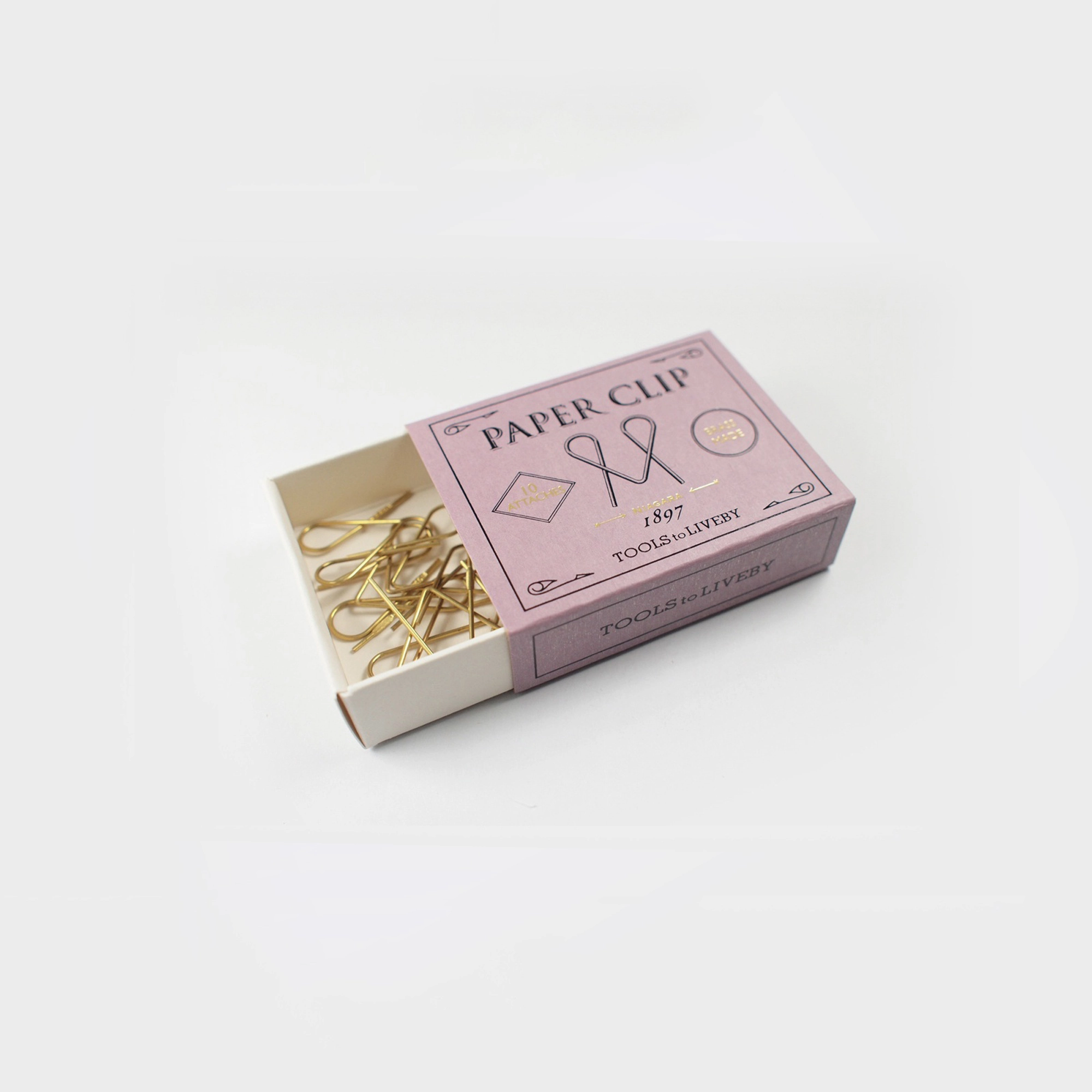 budget tall Brass Clips // Niagara