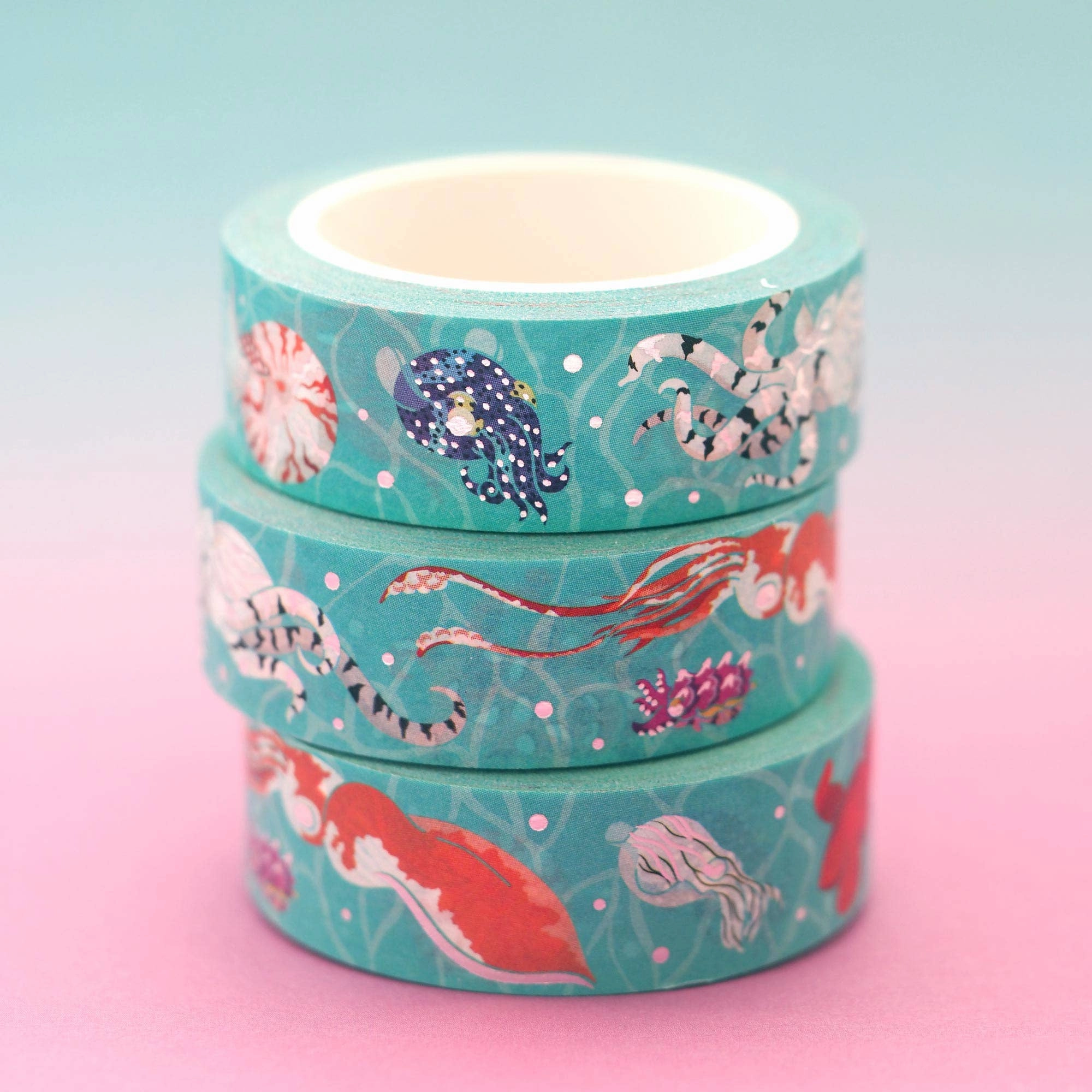 Cephalopod Washi Tape Shoal soft