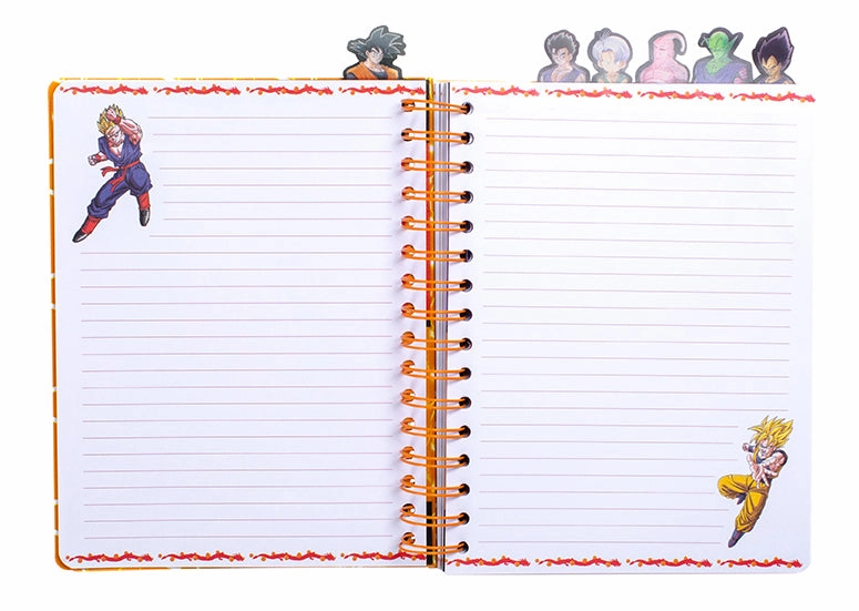 Dragon Ball Z Spiral Notebook bold