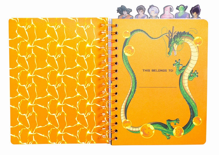 gift Dragon Ball Z Spiral Notebook