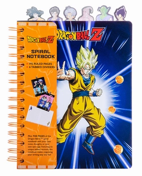 durable Dragon Ball Z Spiral Notebook