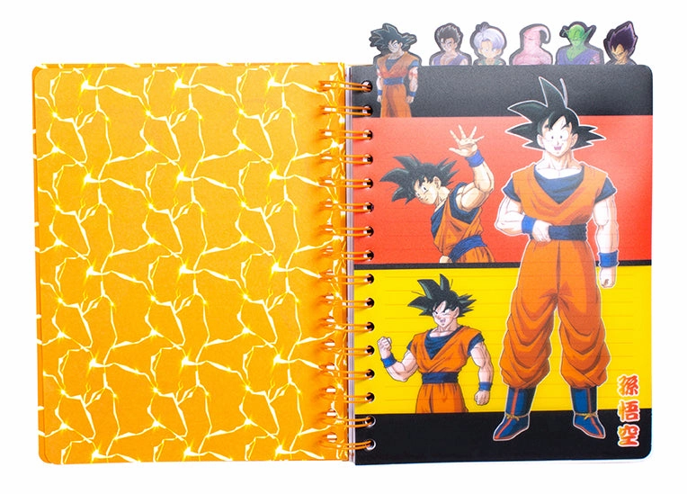 modern glossy Dragon Ball Z Spiral Notebook