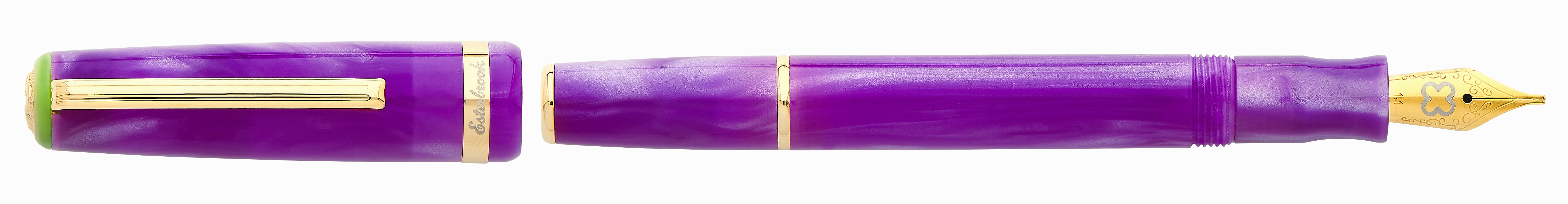 versatile Esterbrook Jr Paradise Key West Purple Passion Fountain Pen