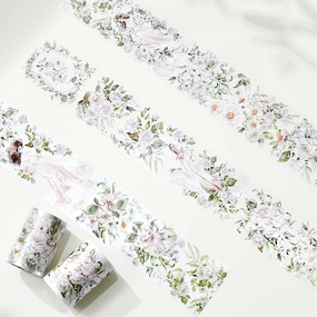 Floral Soliloquy Wide Washi/Pet Tape top