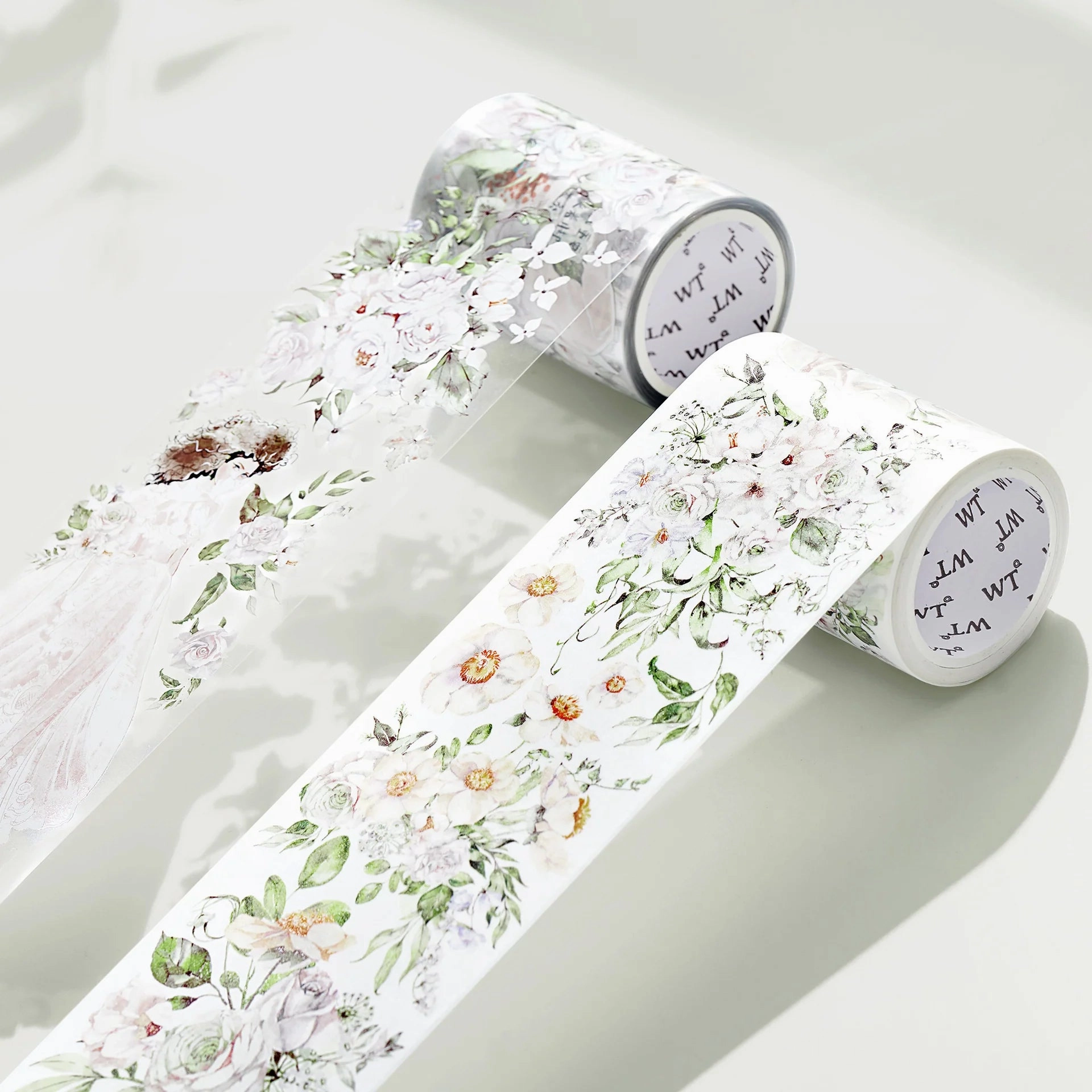 flat Floral Soliloquy Wide Washi/Pet Tape