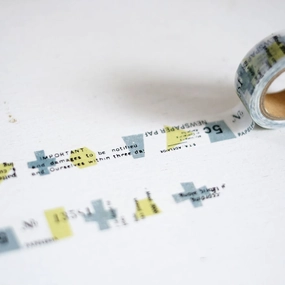 Ironna Katachi Washi Tape pack