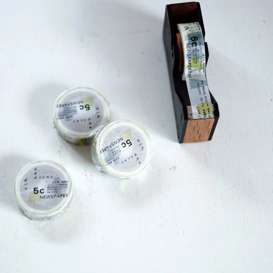 Ironna Katachi Washi Tape pack modern